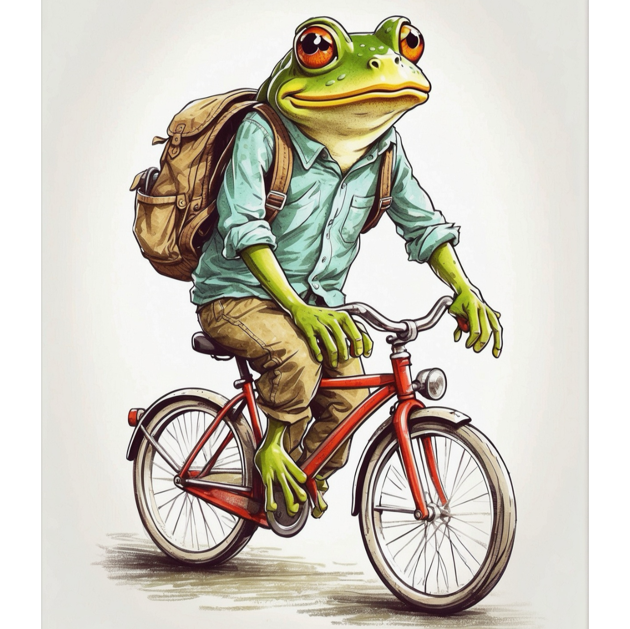 The Peddling Frog
